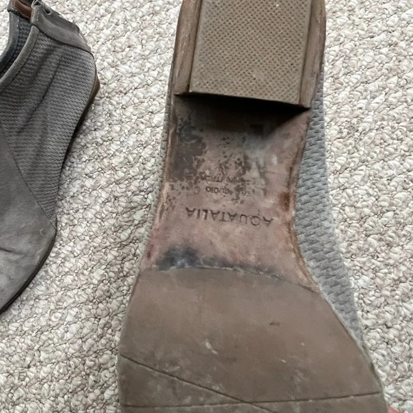 AQUATALIA Booties  Size 8 gray green boots - Picture 7 of 12